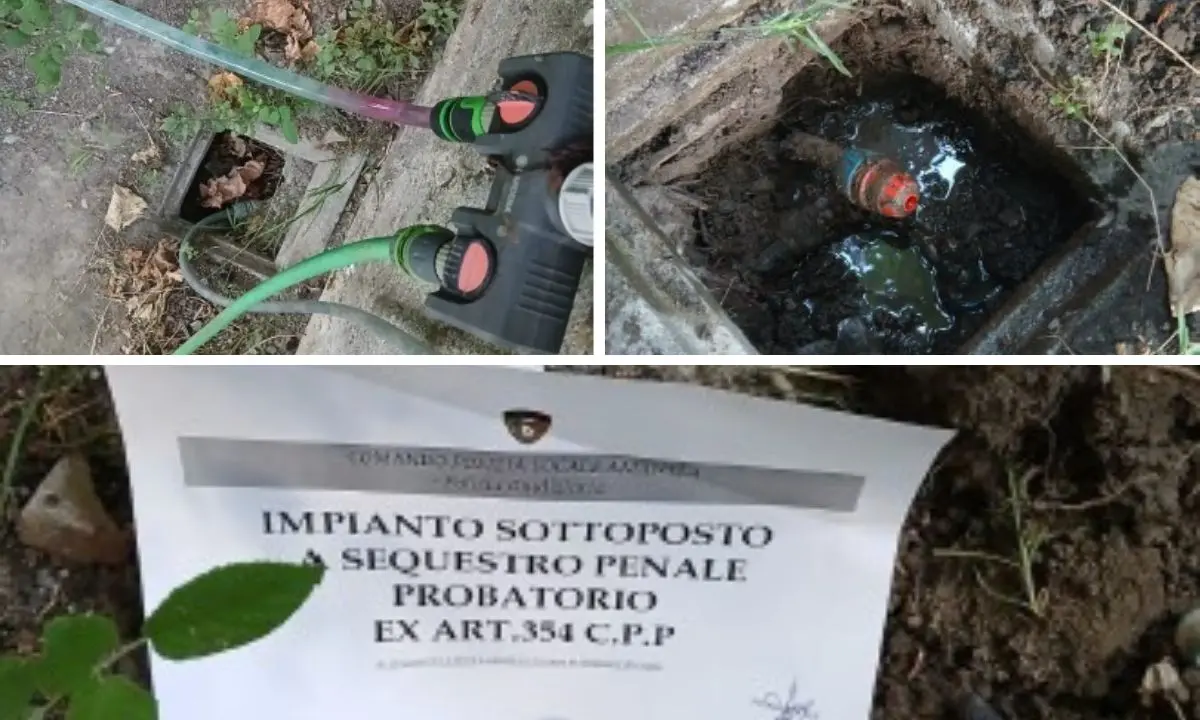 Amantea, allaccio abusivo alla rete idrica e rifiuti abbandonati: otto persone denunciate\n