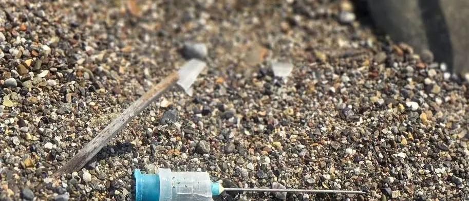 Praia a Mare, ago di siringa abbandonato sulla spiaggia: la segnalazione di una residente\n