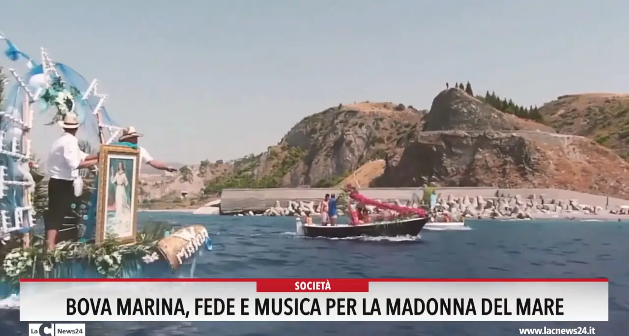 Bova Marina, fede e musica per la Madonna del Mare