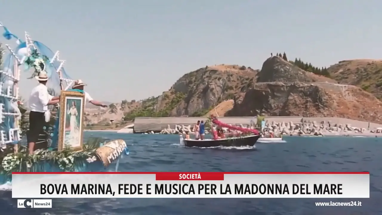 Bova Marina, fede e musica per la Madonna del Mare