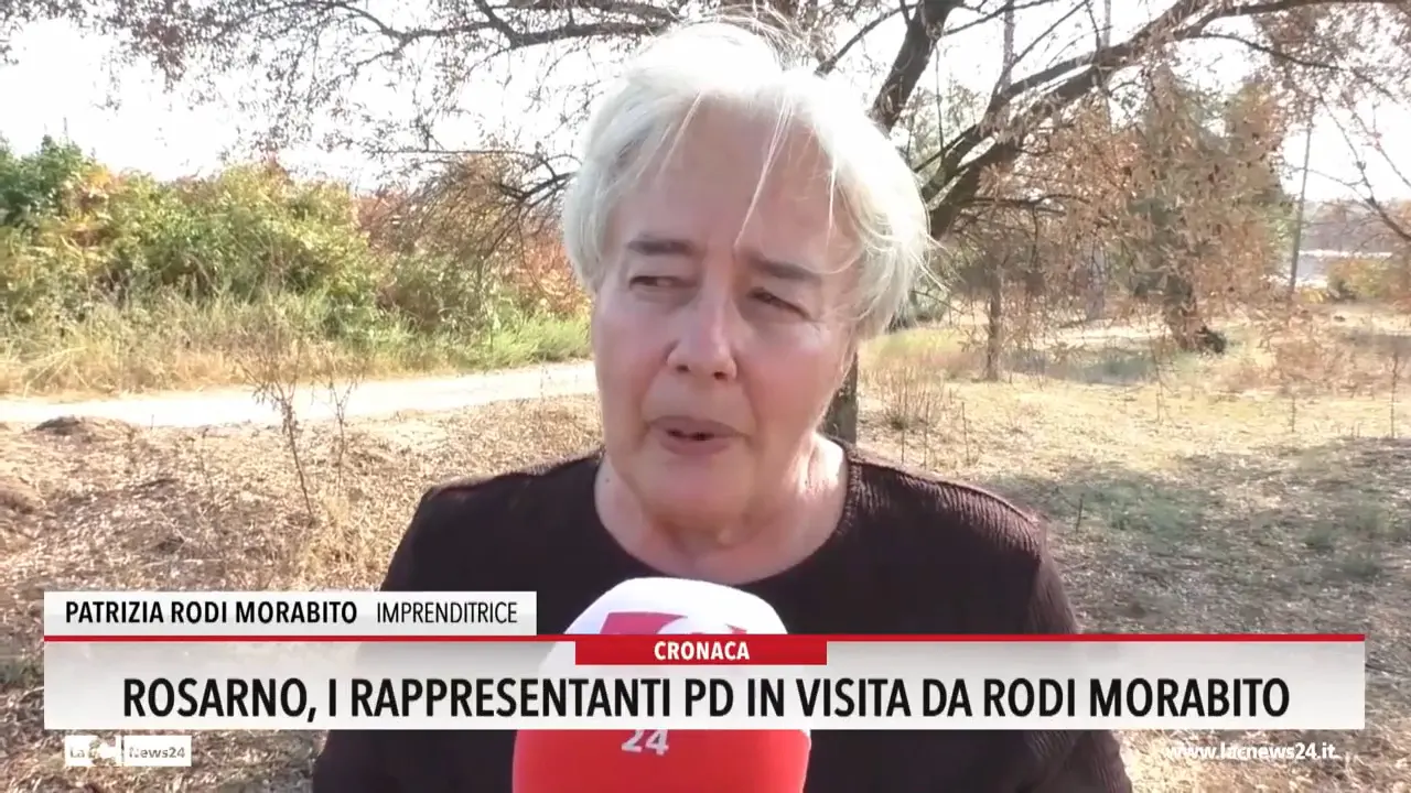 Rosarno, i rappresentanti Pd in visita da Rodi Morabito