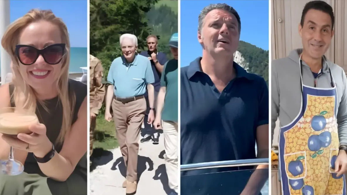 Politici italiani in vacanza: Meloni resta fedele alla Puglia, Mattarella sulle Dolomiti. Ma nessuno stacca davvero\n