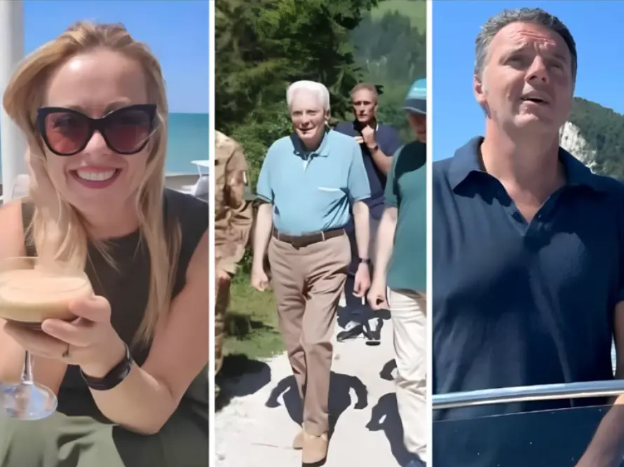 Politici italiani in vacanza: Meloni resta fedele alla Puglia, Mattarella sulle Dolomiti. Ma nessuno stacca davvero