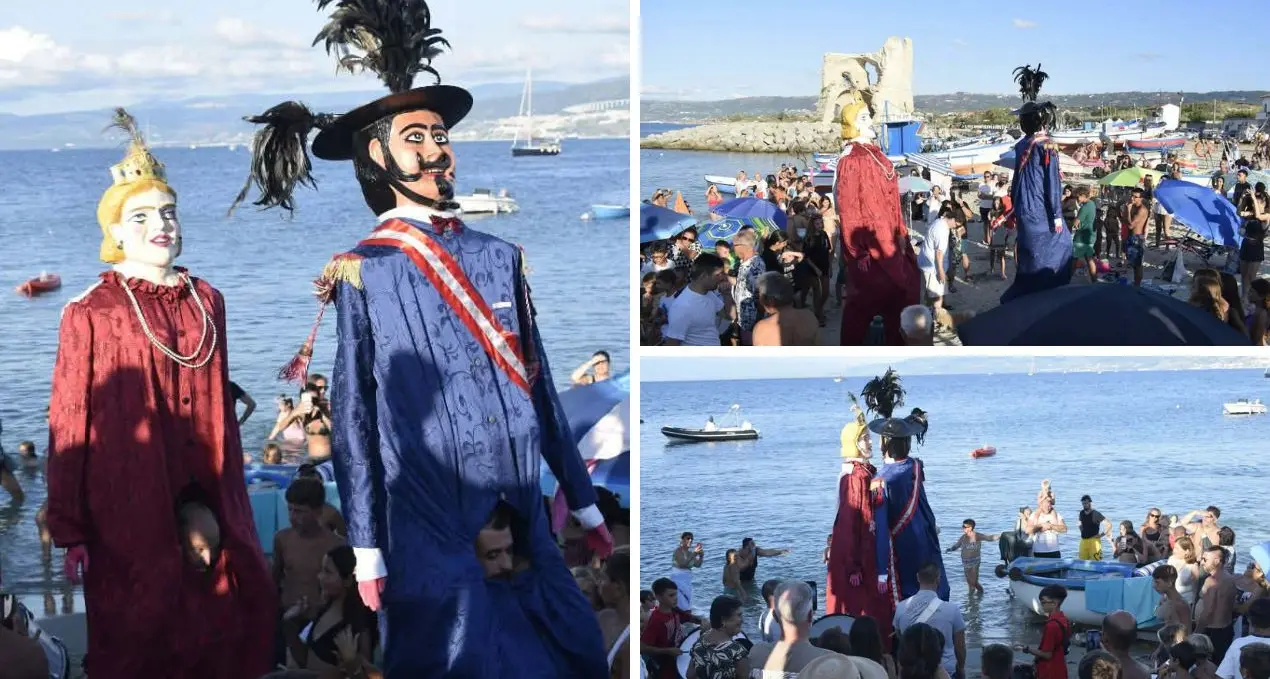 Tamburi, danze e tradizione: a Briatico torna lo “Sbarco dei giganti”\n