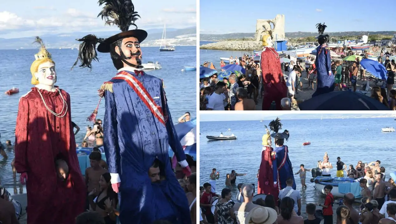 Tamburi, danze e tradizione: a Briatico torna lo “Sbarco dei giganti”\n
