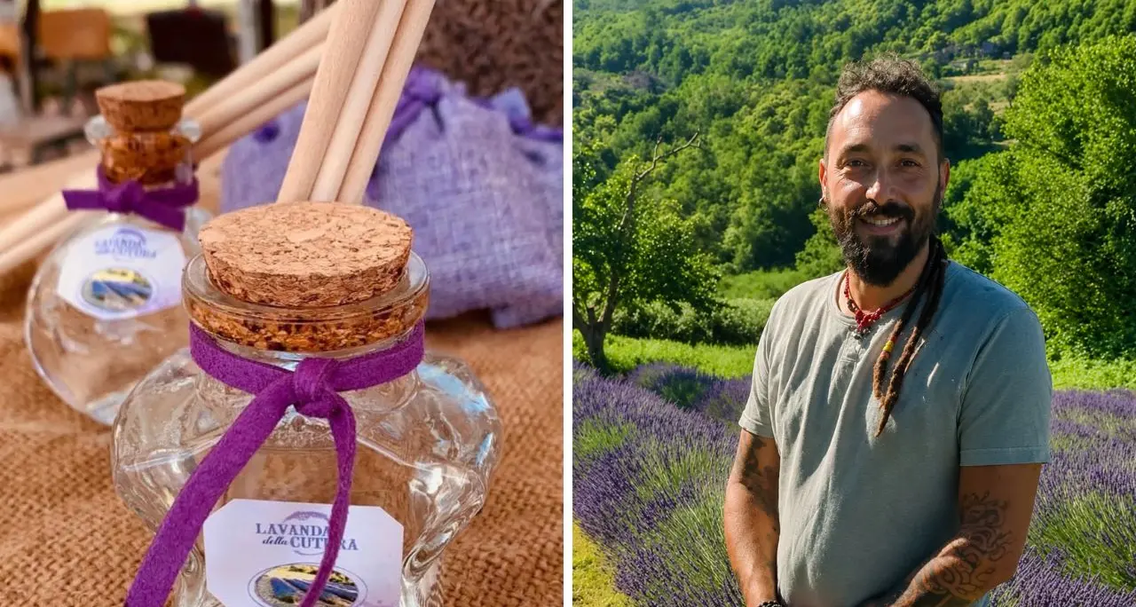 <p>Lascia Roma, <span style=\"color:hsl(0, 75%, 60%);\">torna in Calabria </span>e sceglie la lavanda: «Voglio rispettare i tempi della natura»</p>