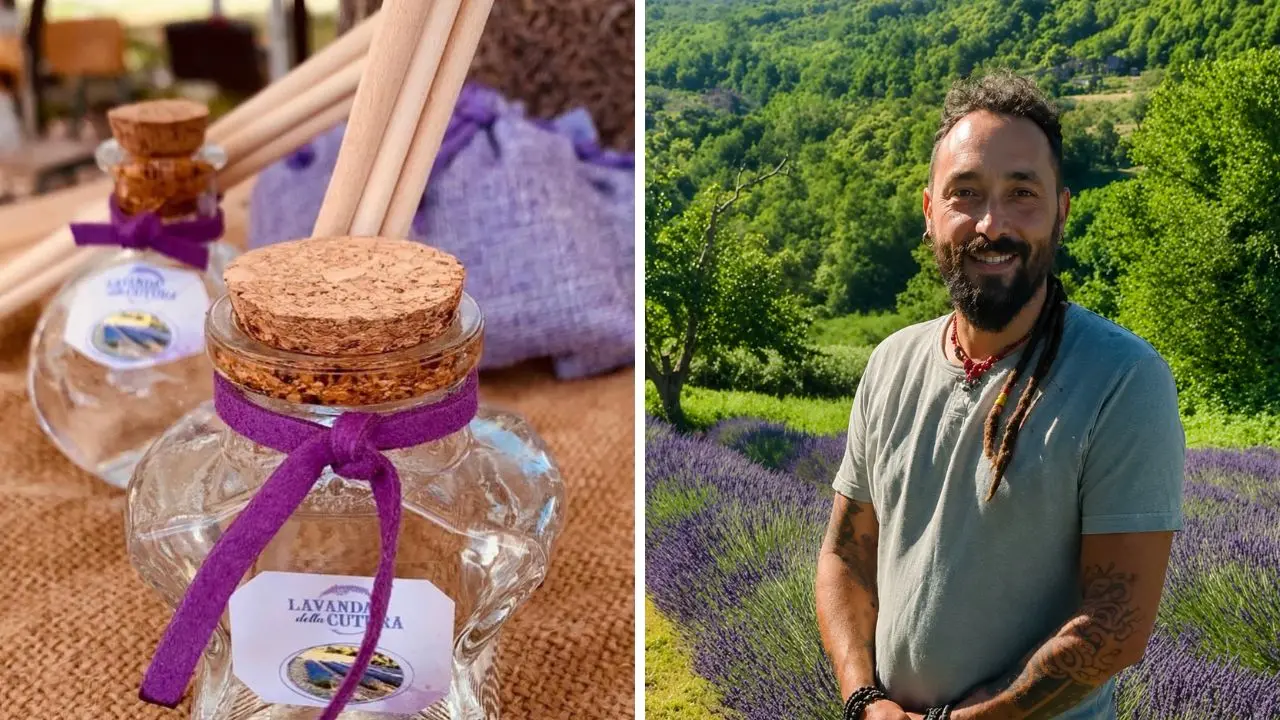 Lascia Roma, torna in Calabria e sceglie la lavanda: «Voglio rispettare i tempi della natura»\n