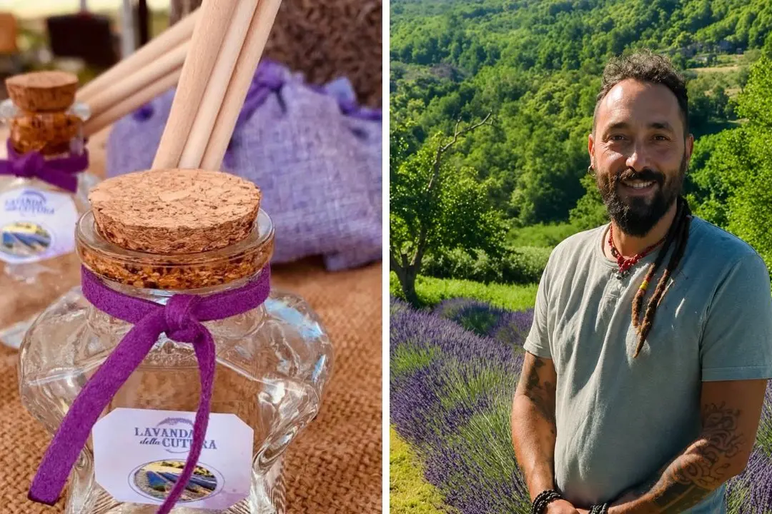 Lascia Roma, torna in Calabria e sceglie la lavanda: «Voglio rispettare i tempi della natura»\n
