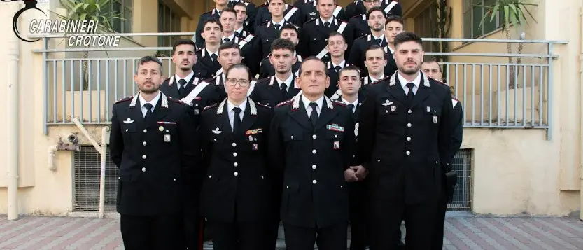 A Crotone presentanti 24 nuovi carabinieri: andranno a rafforzare i reparti della provincia\n