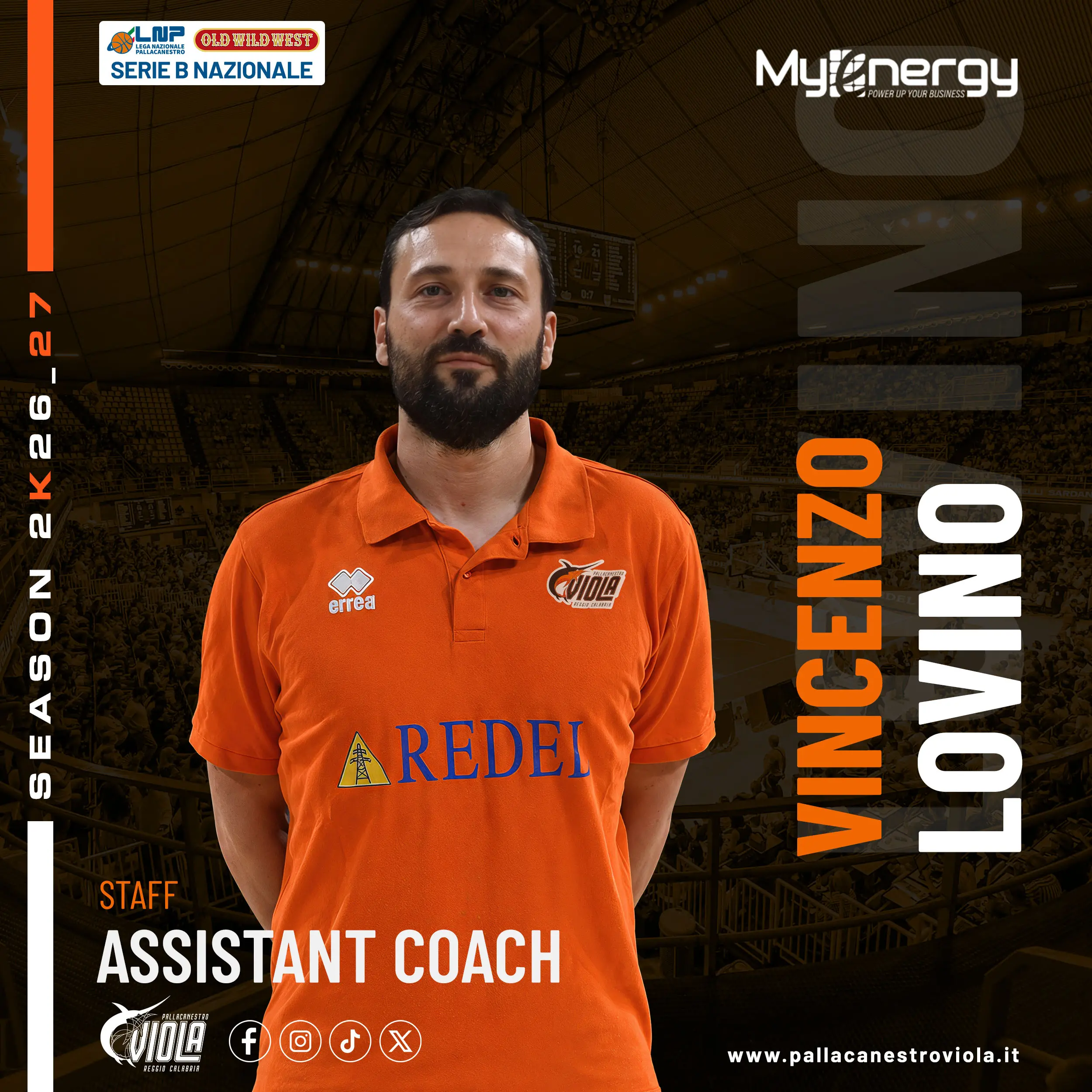 Vincenzo Lovino confermato nello staff tecnico della Viola\n