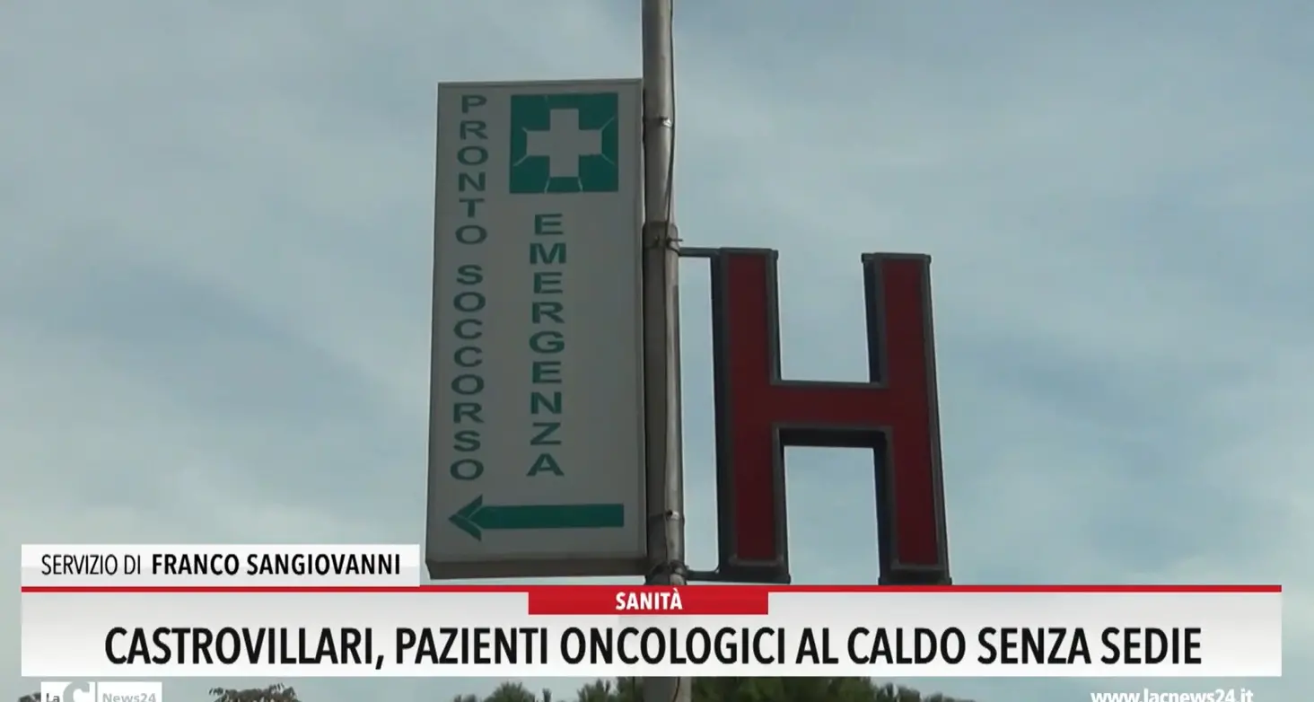 Castrovillari, pazienti oncologici al caldo senza sedie