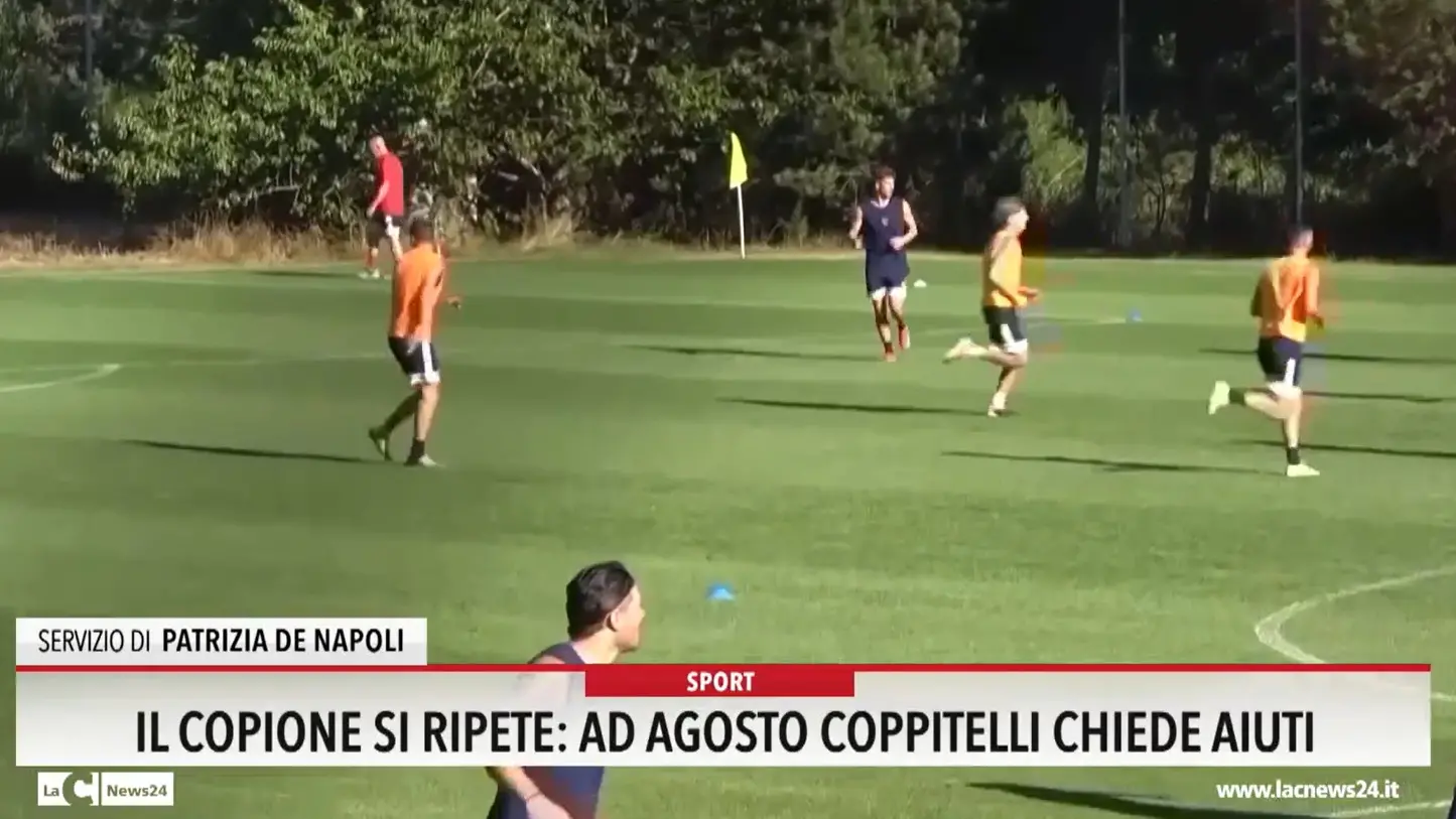 Il copione si ripete, ad agosto Coppitelli chiede aiuti