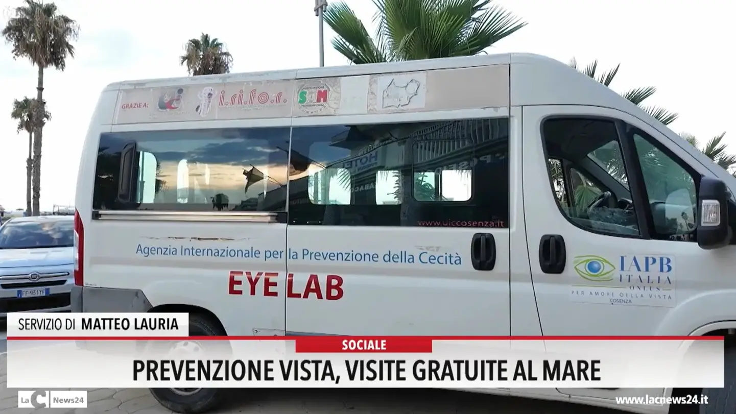 Prevenzione vista, nel Cosentino visite gratuite al mare