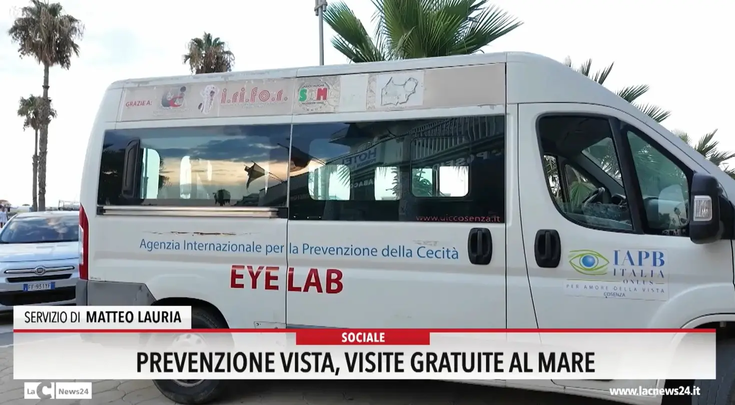 Prevenzione vista, nel Cosentino visite gratuite al mare