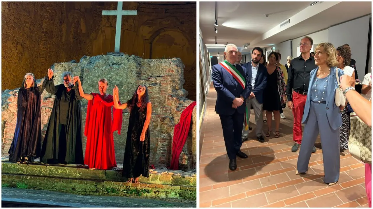 Soriano Calabro, l'Antica Basilica s'illumina di cultura: tutto esaurito per la Medea\u00A0di Euripide\n