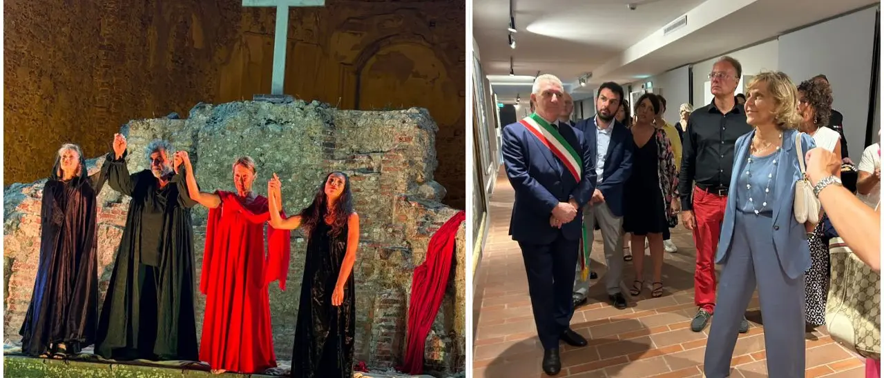Soriano Calabro, l'Antica Basilica s'illumina di cultura: tutto esaurito per la Medea\u00A0di Euripide\n