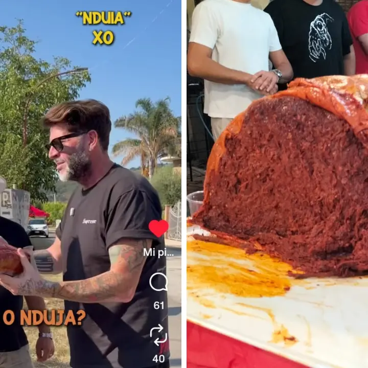 Buonissima, ma come si dice: ‘nduia o ‘nduja? Il sondaggio tra le strade di Spilinga del food influencer Vittorio Gucci\u00A0\n