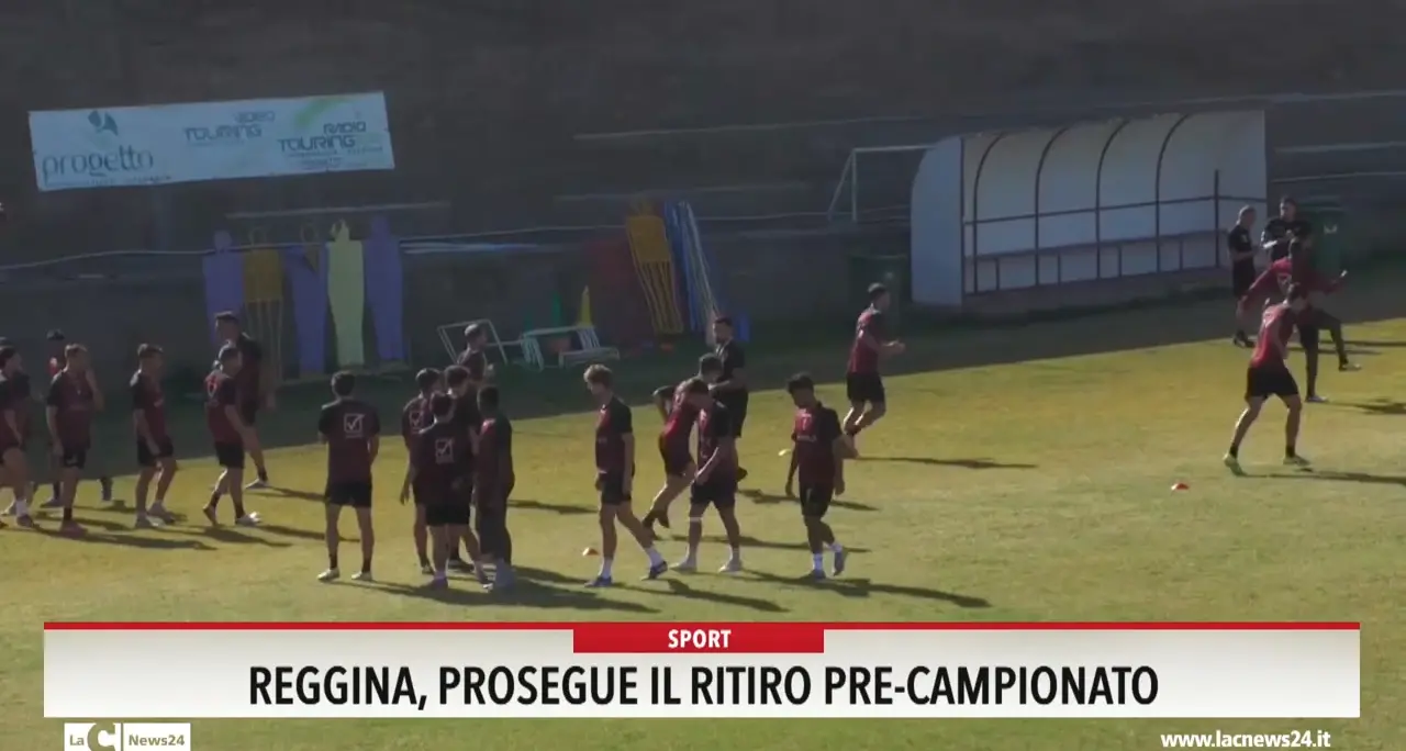 Reggina, prosegue il ritiro pre-campionato
