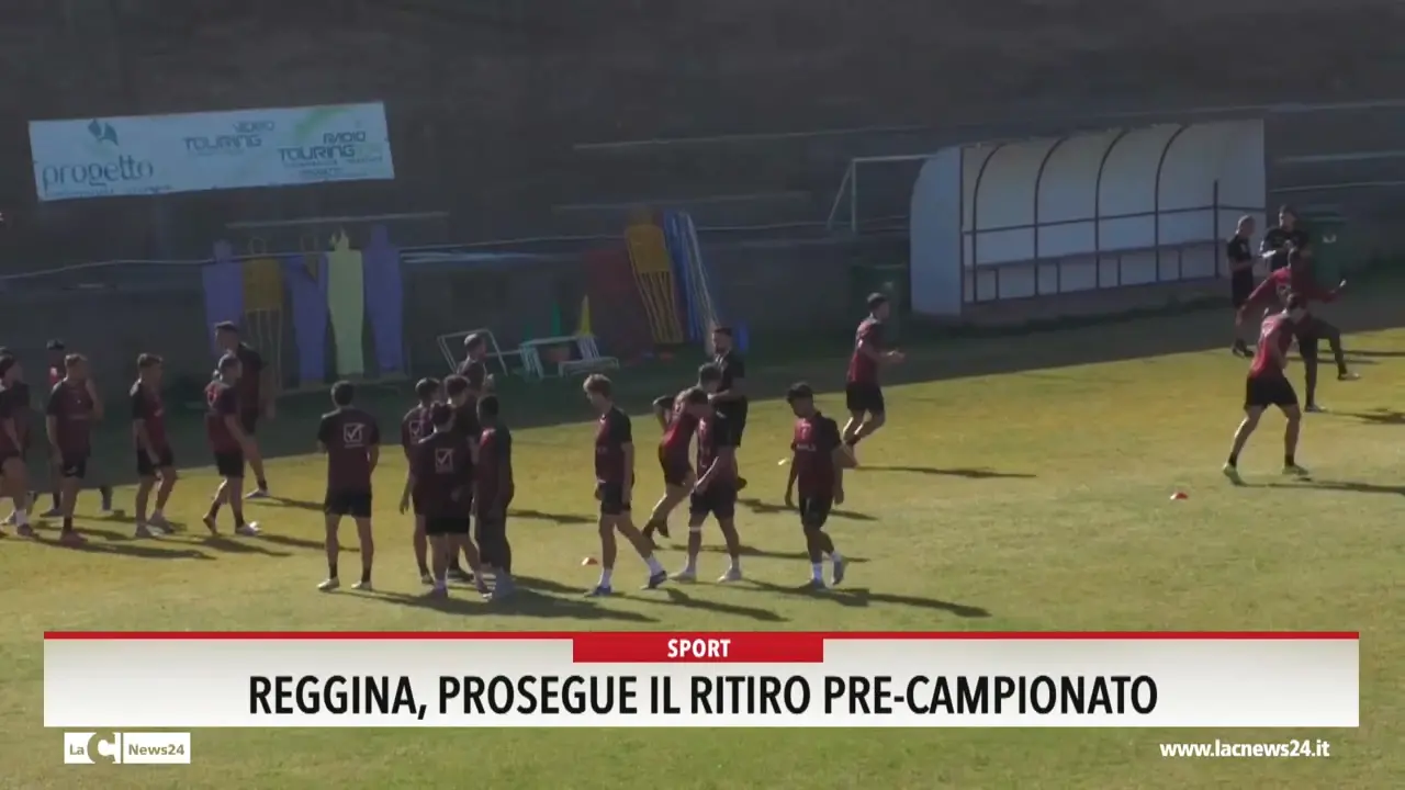 Reggina, prosegue il ritiro pre-campionato