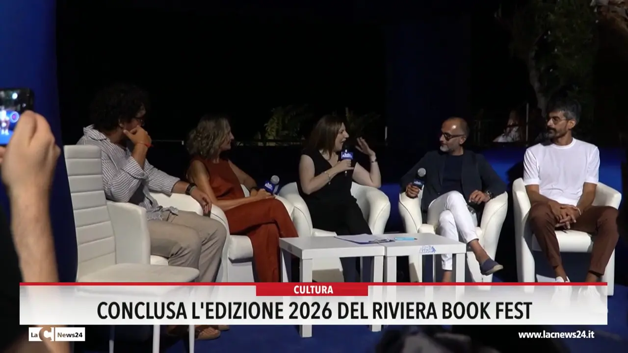 Conclusa l'edizione 2026 del Riviera Book Fest