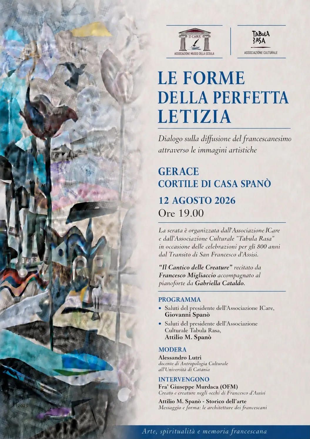 A Gerace “Le forme della perfetta letizia”: arte, architettura e spiritualità nel segno di Francesco d’Assisi\n