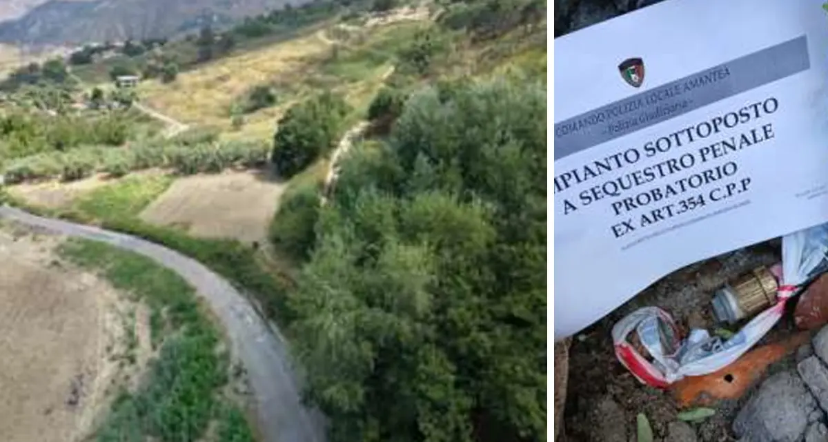 Amantea, individuato allaccio abusivo alla rete idrica a San Procopio\n