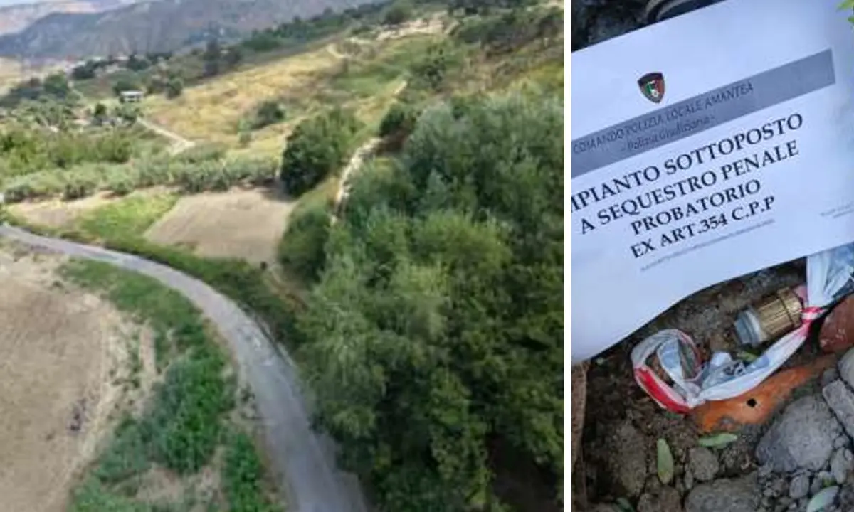 Amantea, individuato allaccio abusivo alla rete idrica a San Procopio\n