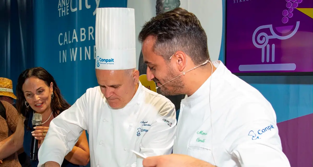 Conpait incanta Vinitaly and the City,\u00A0la grande pasticceria conquista Reggio e la Calabria\n