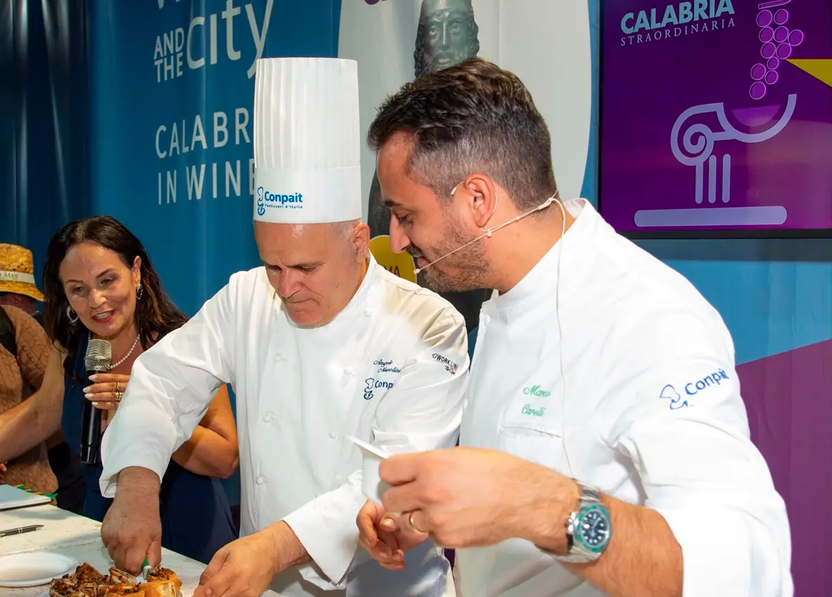Conpait incanta Vinitaly and the City,\u00A0la grande pasticceria conquista Reggio e la Calabria\n