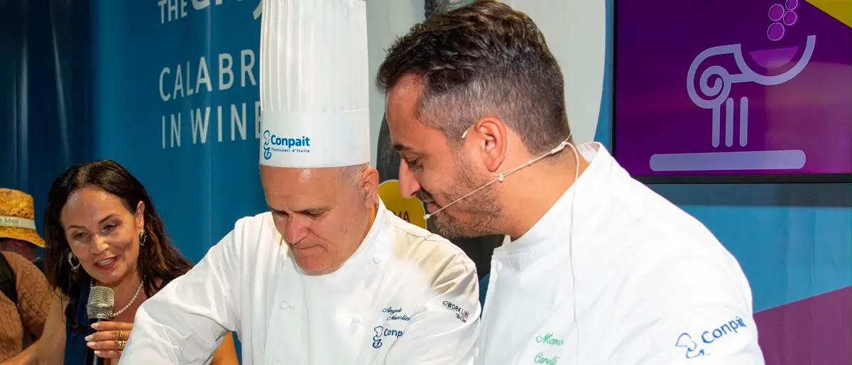 Conpait incanta Vinitaly and the City,\u00A0la grande pasticceria conquista Reggio e la Calabria\n