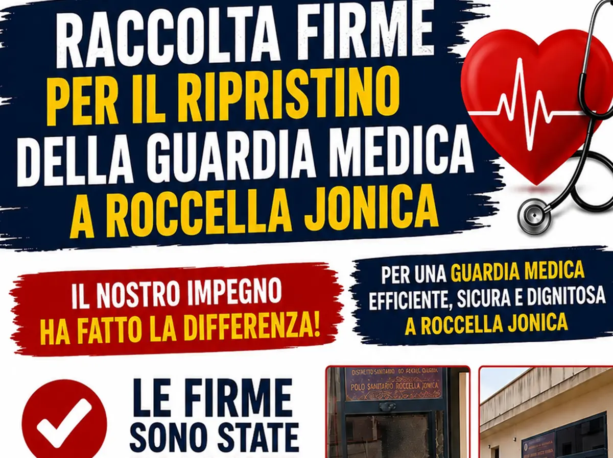 Guardia Medica, trasmessa all’Asp la petizione del movimento “Roccella in Comune – Prima le Persone”\n\n\n
