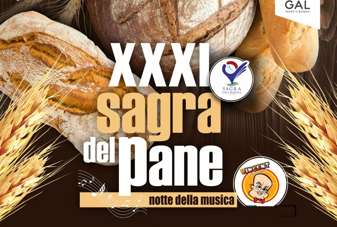 Fatto 30… la Sagra del Pane fa 31: Stefanaconi si prepara all’evento dell’estate tra musica e sapori\n