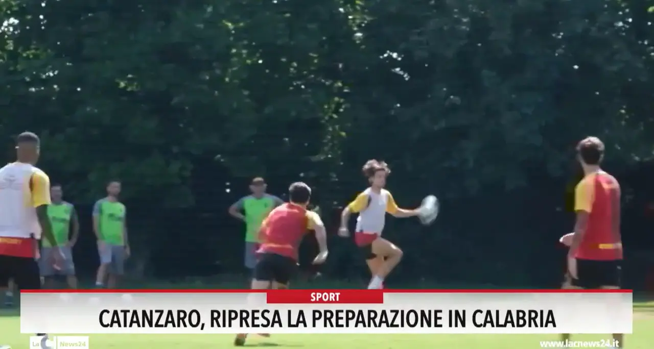 Catanzaro, ripresa la preparazione in Calabria