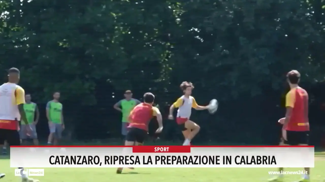 Catanzaro, ripresa la preparazione in Calabria
