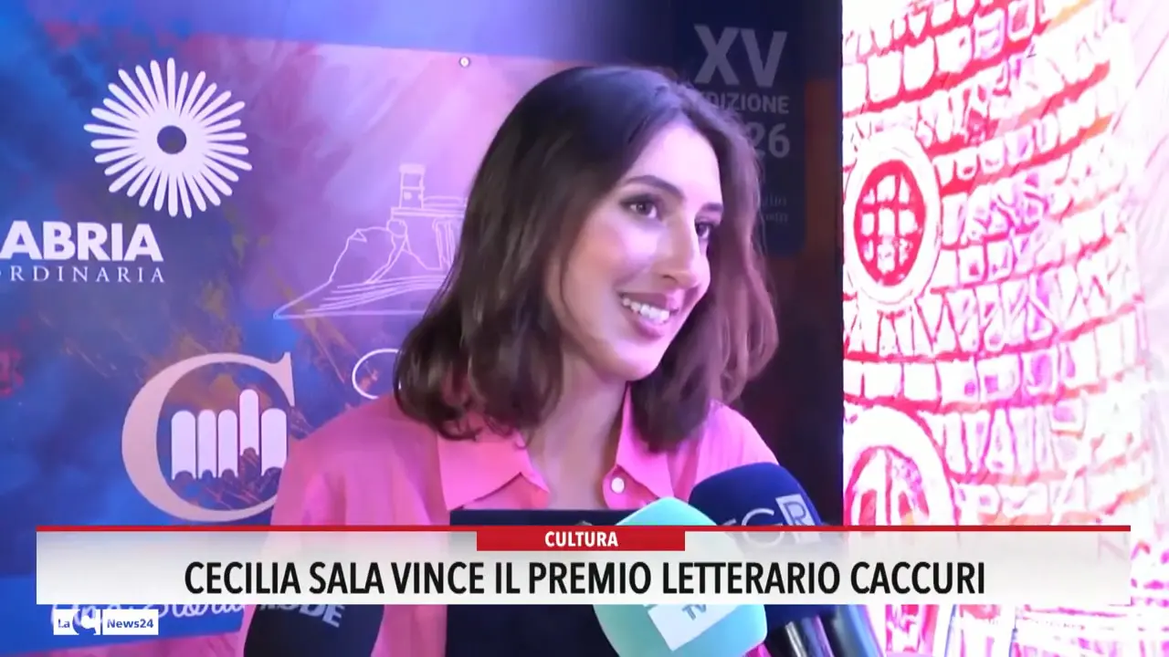 Cecilia Sala vince il Premio letterario Caccuri