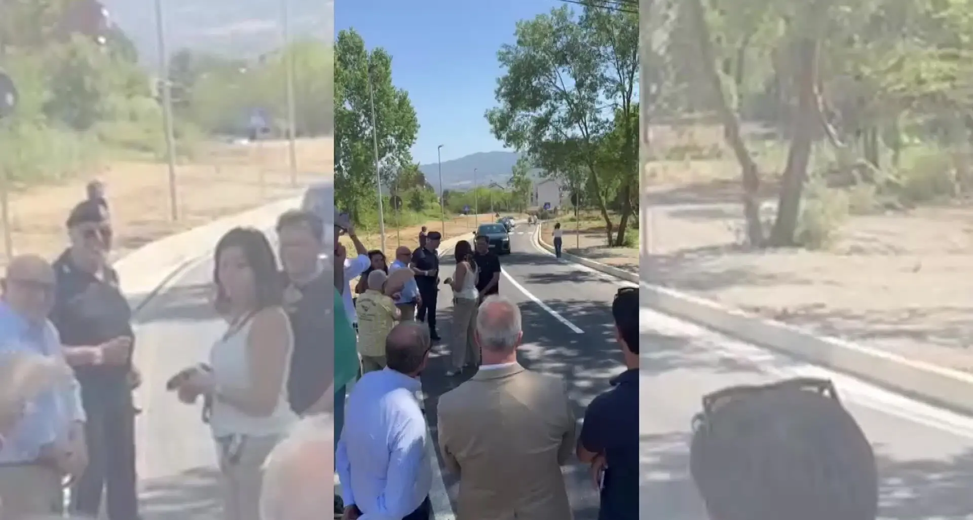 Aperta la nuova strada tra Cosenza e Mendicino