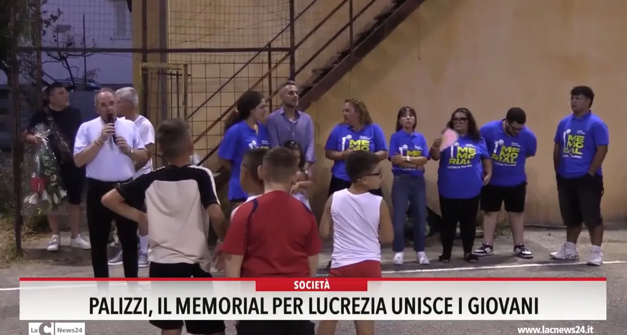 Palizzi, il memorial per Lucrezia unisce i giovani