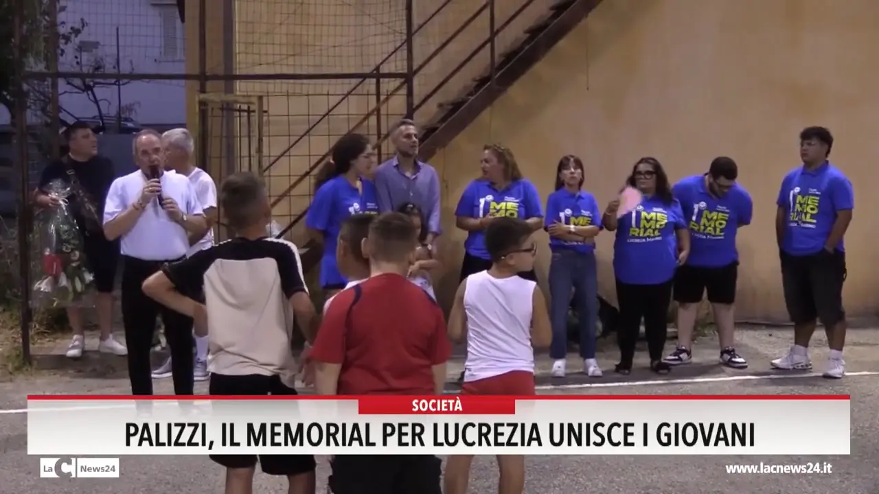Palizzi, il memorial per Lucrezia unisce i giovani