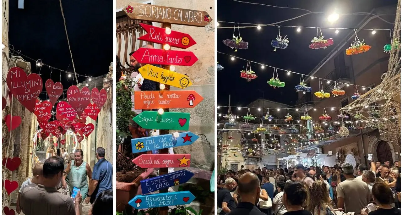 Soriano Calabro fa il pieno di presenze: il Festival \"Arte, Sapori e Musica\" illumina il borgo\n