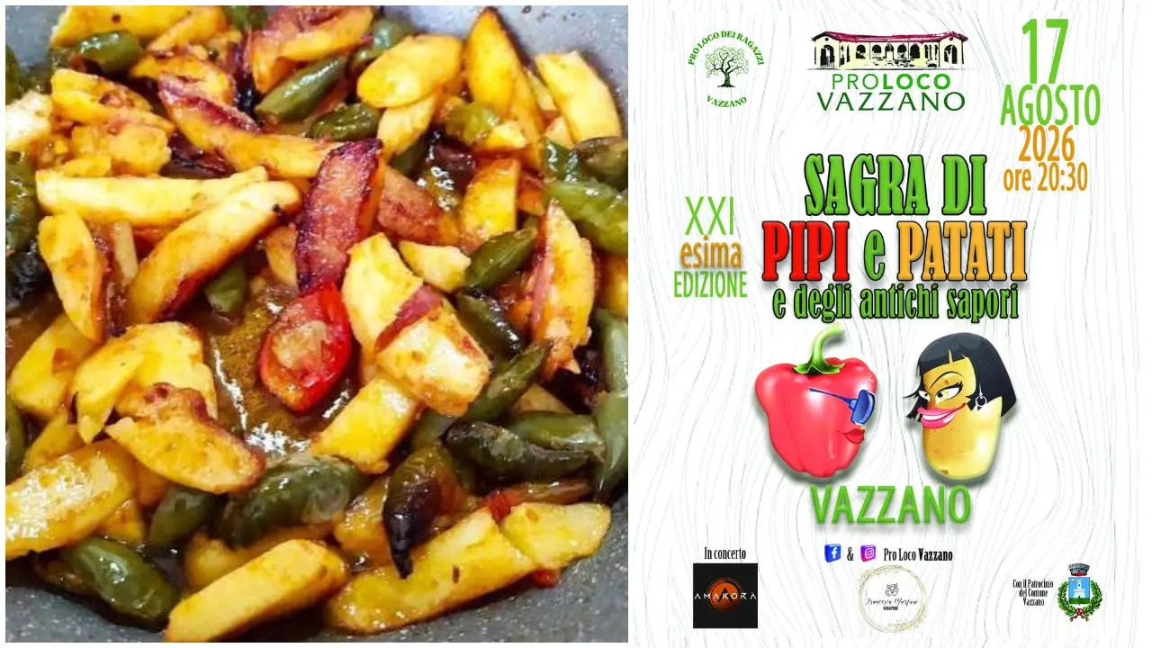 Vazzano accende l'estate: al via i preparativi per la XXI Sagra dei \"Pipi e Patati e Antichi Sapori\"\n\n\n