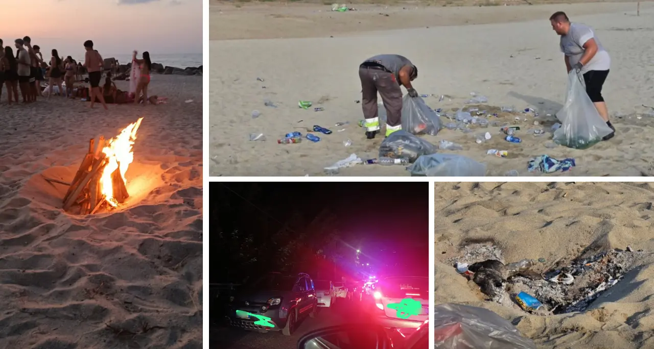 Notte di San Lorenzo a Bivona tra fiumi d’alcol, rifiuti e caos: ragazzi al Pronto soccorso e spiaggia trasformata in una discarica\n
