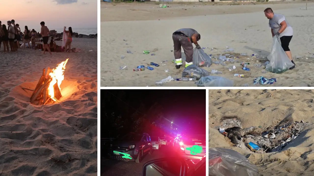 Notte di San Lorenzo a Bivona tra fiumi d’alcol, rifiuti e caos: ragazzi al Pronto soccorso e spiaggia trasformata in una discarica\n
