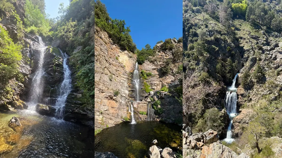 <p>Da sx Cascate Galasia e Mundo a Molochio (foto di Saverio Gerardis), Cascate Forgiarelle e cascate Maesano (foto di Caterina Sclapari)</p>\\n