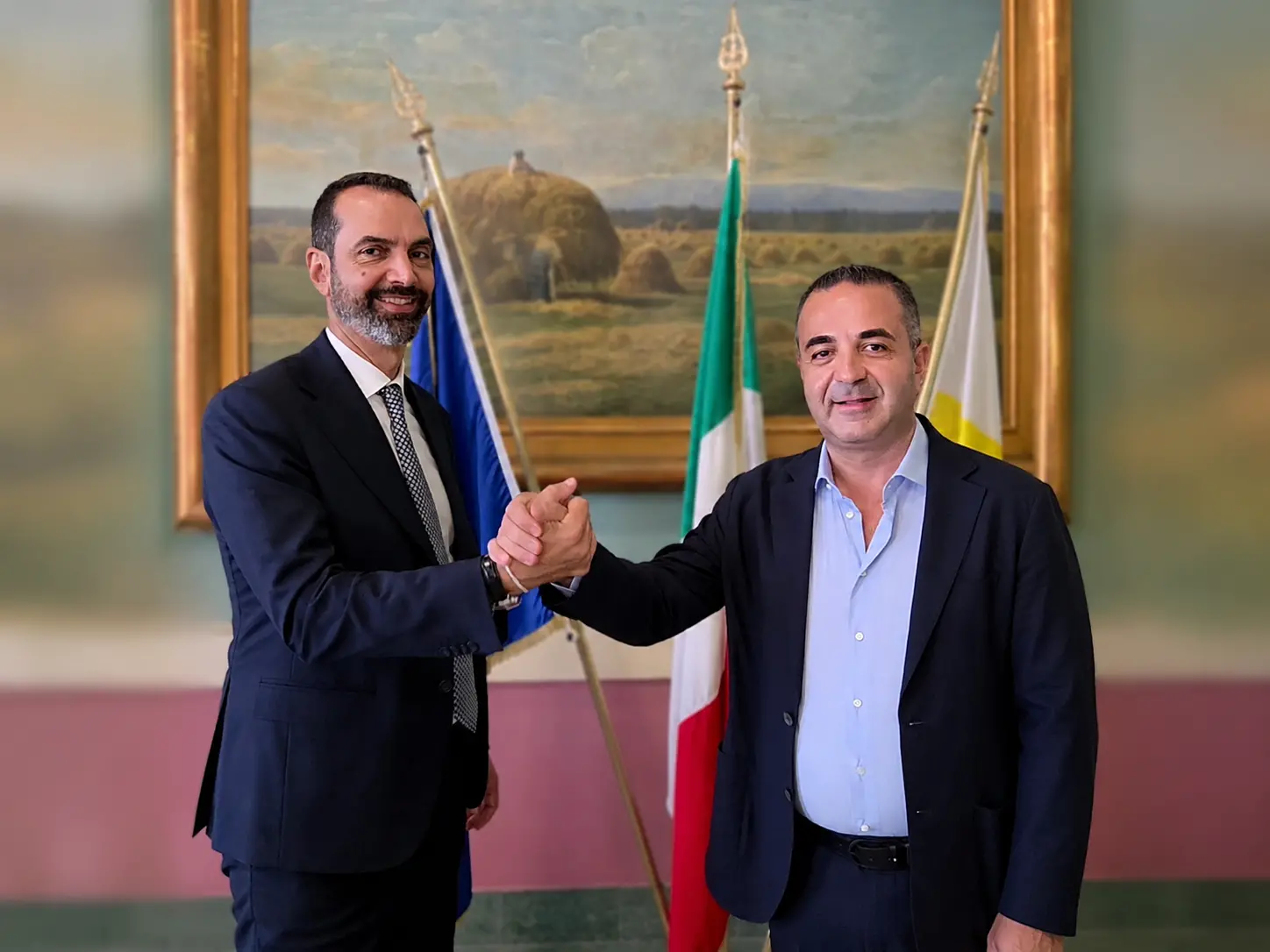Reggio\u00A0e Messina insieme: «Da oggi si cambia passo», l'annuncio dei sindaci Cannizzaro e Basile\n