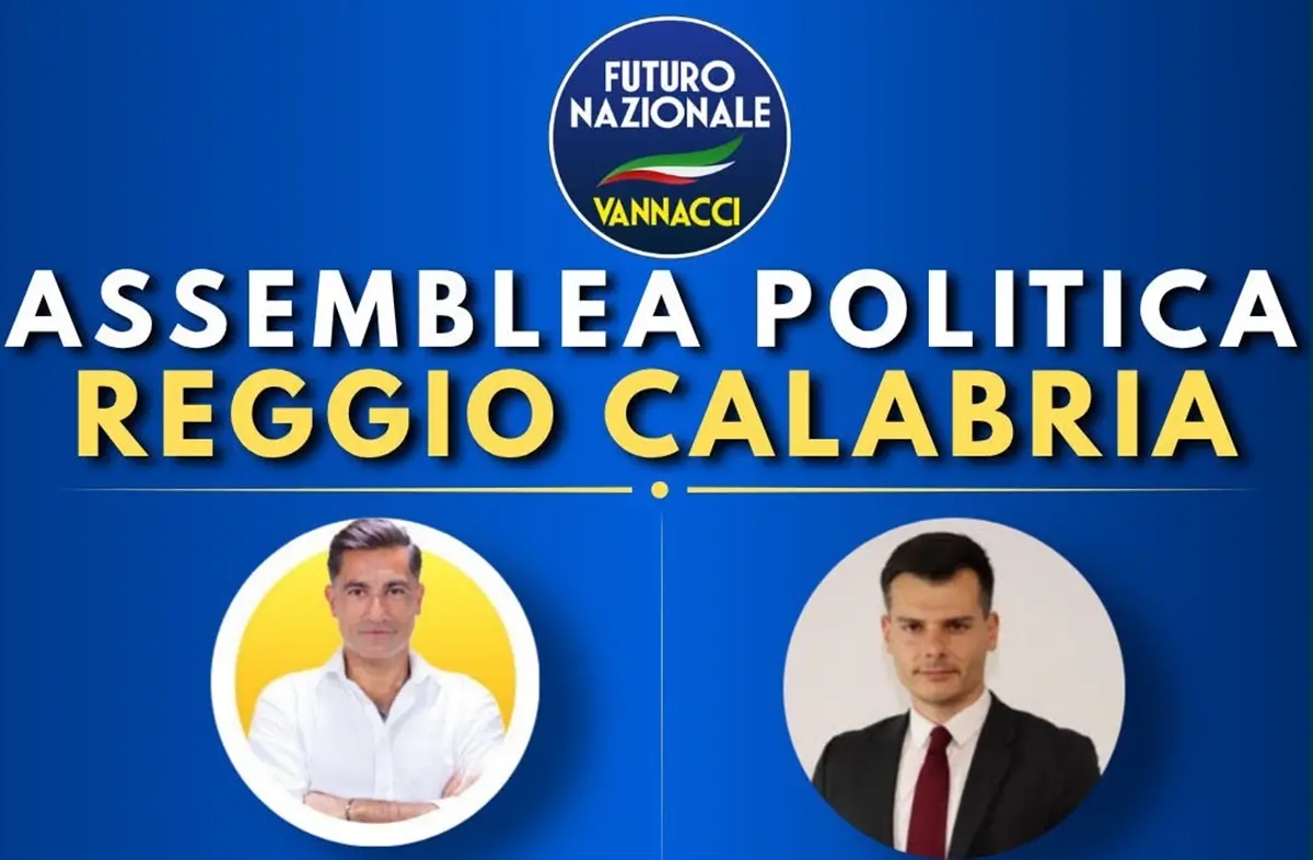 Futuro Nazionale Calabria,\u00A0assemblea politica a Villa San Giovanni con gli onorevoli Furgiuele e Ziello\n
