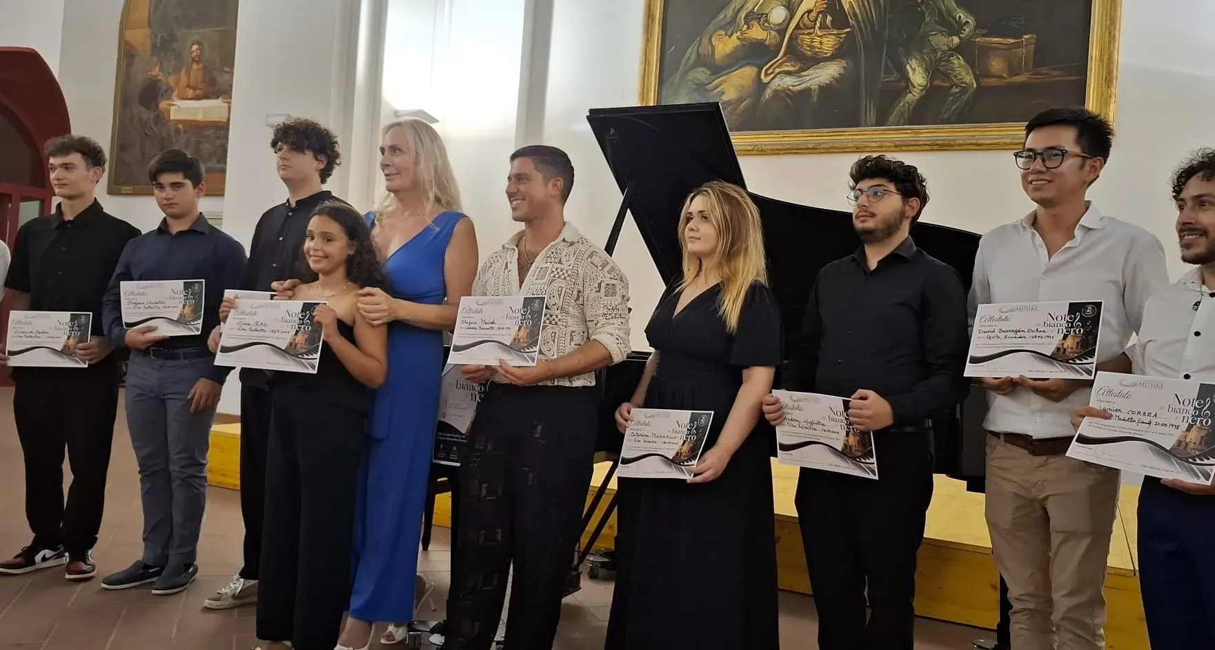 Musikè, il Festival del pianoforte valorizza i giovani talenti: al Valentianum anche un commosso omaggio ad Andrea Minasi\n