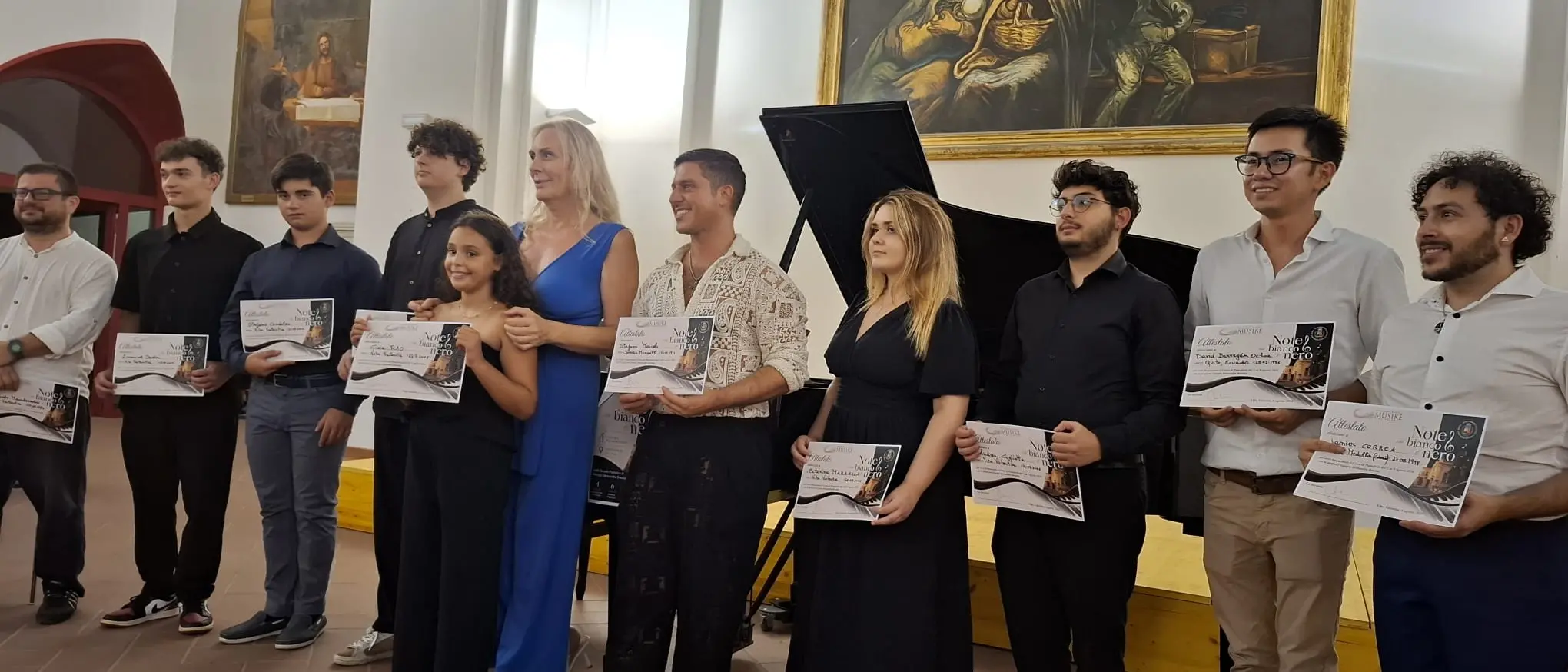 Musikè, il Festival del pianoforte valorizza i giovani talenti: al Valentianum anche un commosso omaggio ad Andrea Minasi\n