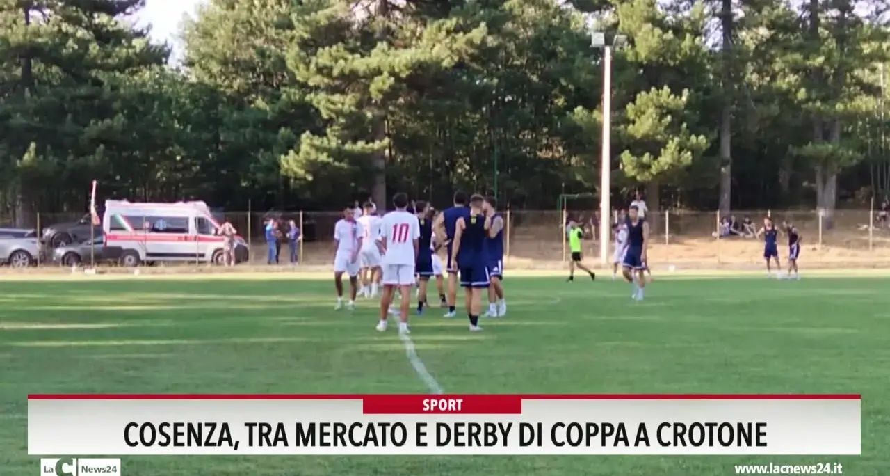 Cosenza, tra mercato e derby di Coppa a Crotone