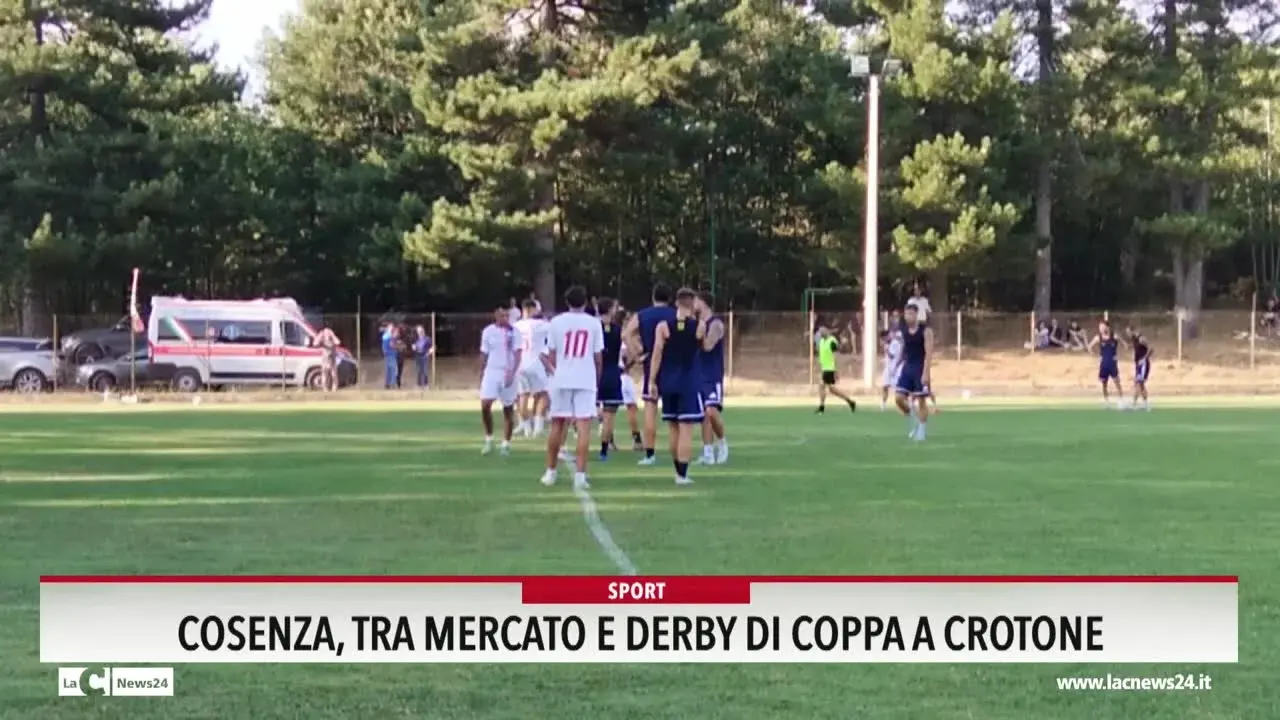 Cosenza, tra mercato e derby di Coppa a Crotone