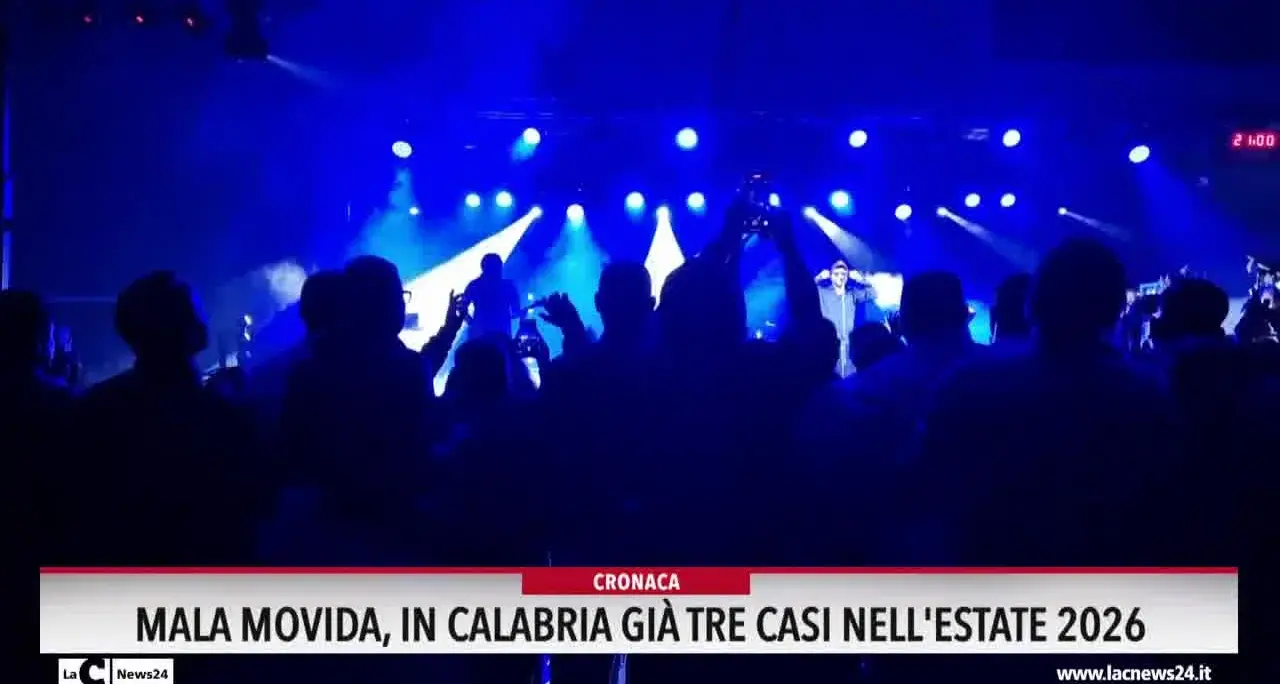 Mala movida, in Calabria già tre casi nell'estate 2026
